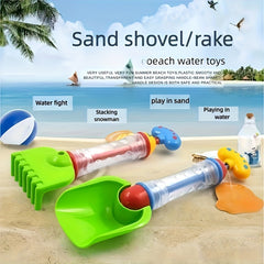 2 in 1 Shovel Water Gun for Beach Fun Durable Plastic Sand and Water Play Tool