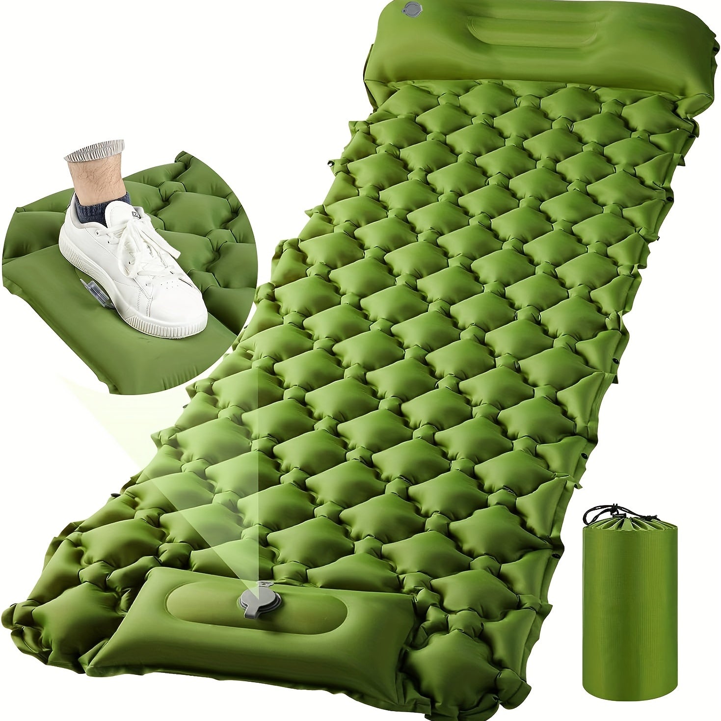 Outdoor Inflatable Mattress for Camping Hiking Travel