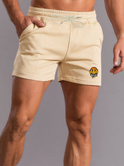 Men's Active Shorts With Pockets Stretch Waist Drawstring Summer