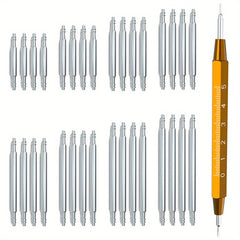 33pcs Watch Strap Replacement Tool Kit with Spring Bar Tool and 32pcs Pins