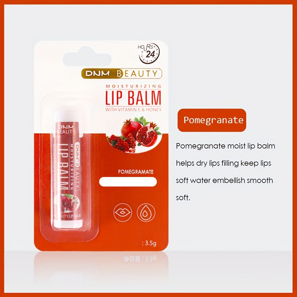 Hydrating Lip Primer & Fruit Lip Balm - Multiple Colors