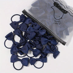 20pcs Bowknot Hair Ties for Baby Girls, Ponytail Holders & Scrunchies