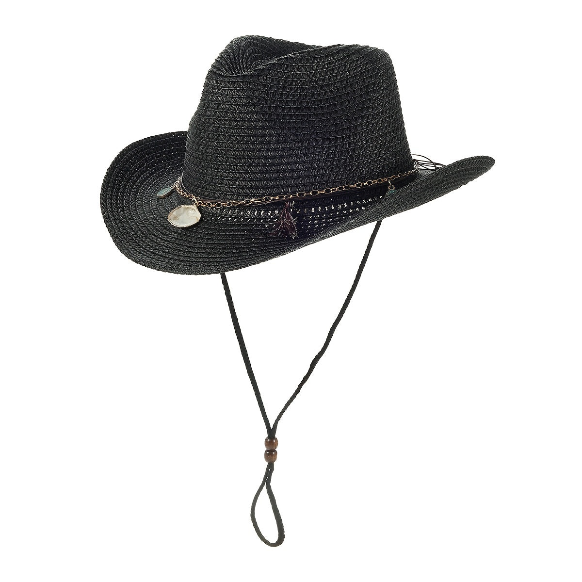 Western Cowboy Straw Hat Outdoor Seaside Beach Cap Sun Protection Sun Hat