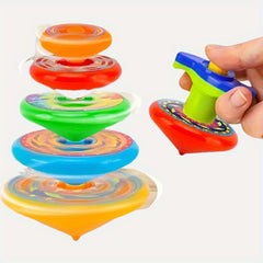 Colorful Layer Spun Stackable Combat Toys for Festivals