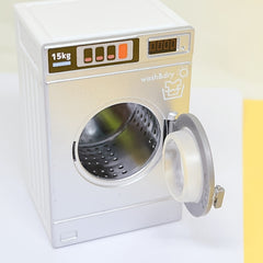 Mini Drum Washing Machine Doll House Accessory