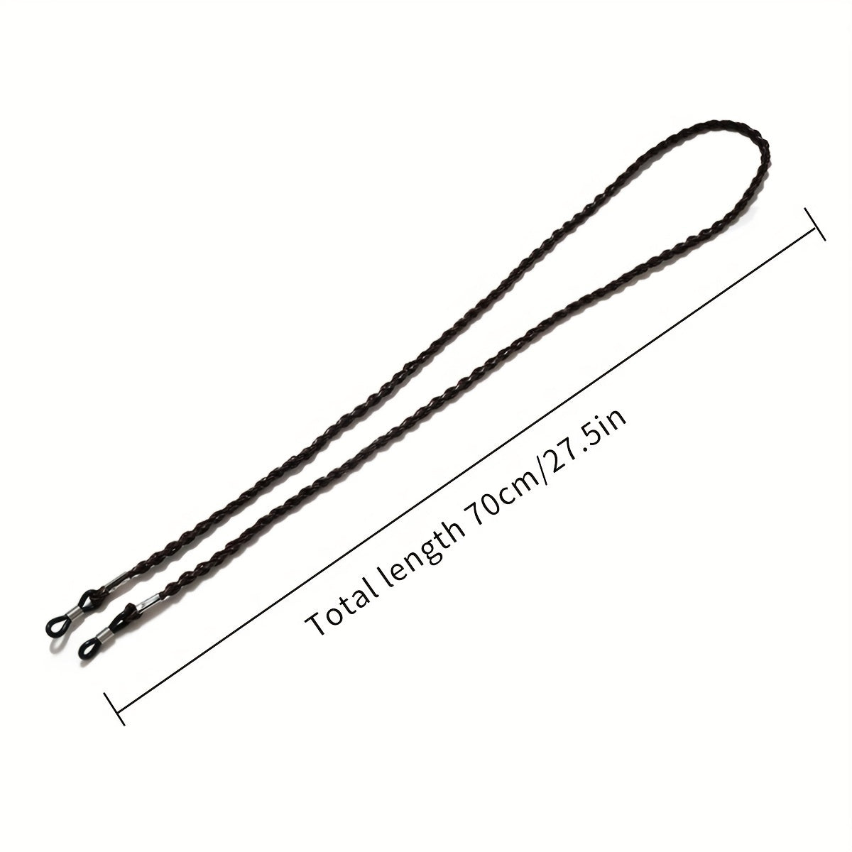 Eyeglass Lanyard PU Twisted Glasses Rope Chain Packaging
