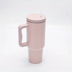 40oz Straw Tumbler Reusable Vacuum Double Wall Stainless Steel Cup