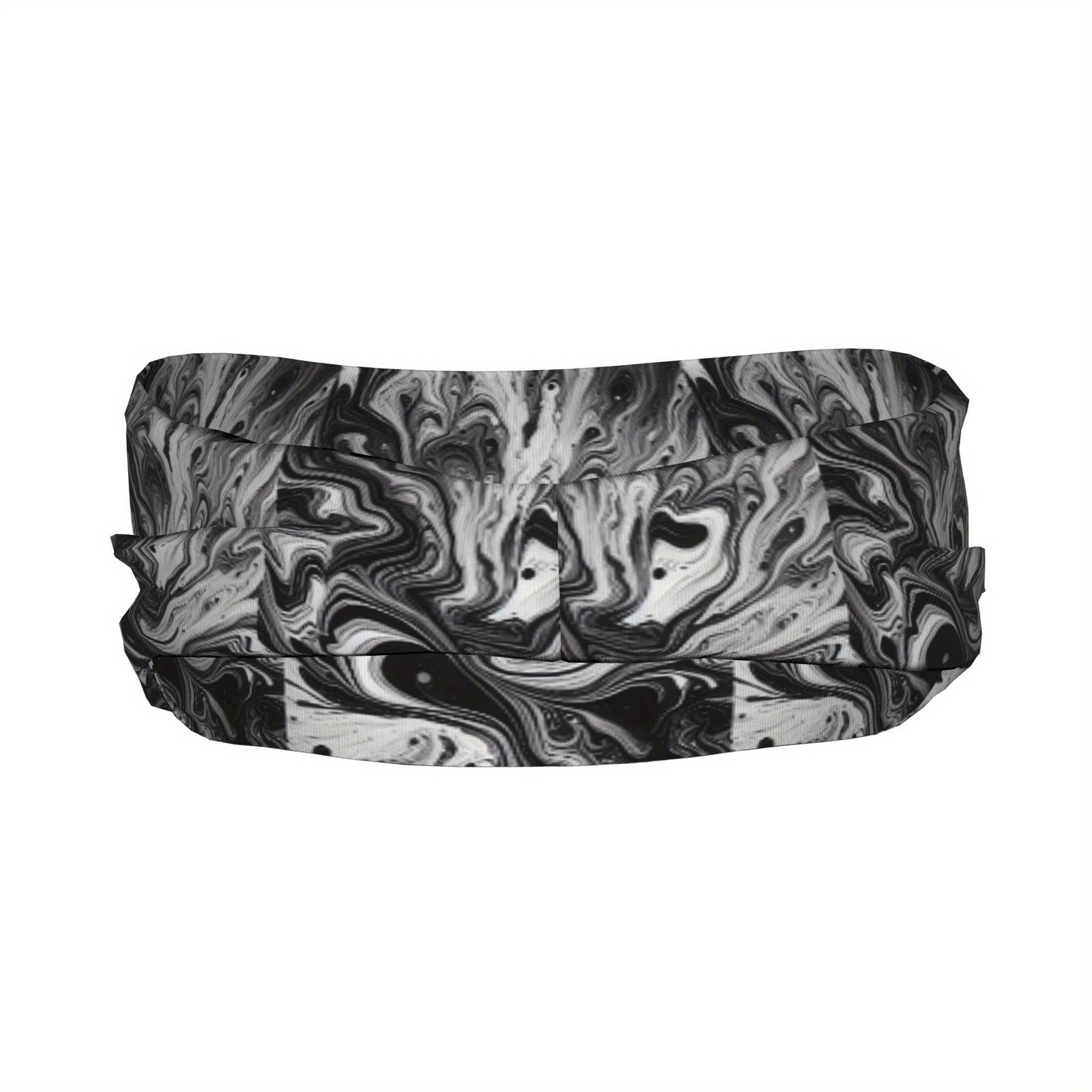 Unisex Splash Ink Sports Headband for Yoga Gym Running