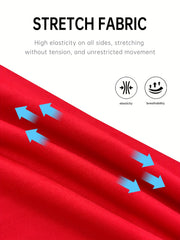 Men's Solid Leggings Active Quick-Dry Compression Pants