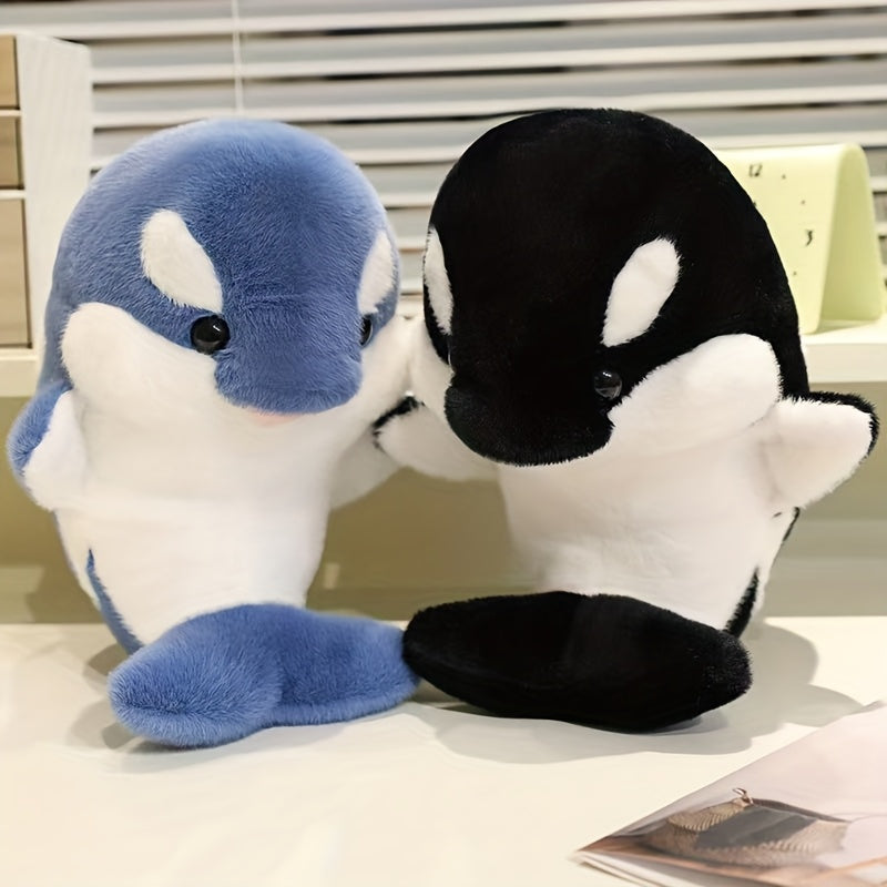 Smiling Whale Ocean Plush Toy Gift