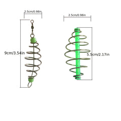 20pcs Mixed Style Bait Holder w/ Luminous Beads for Bass Fishing