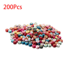 7mm Acrylic Letter Spacer Beads for Jewelry Making