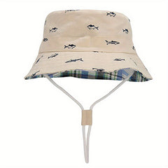 Cartoon Fish Fisherman's Hat Sun Protection Bucket Hat