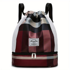 Waterproof Storage Backpack Portable Graphic Print Storage Bag