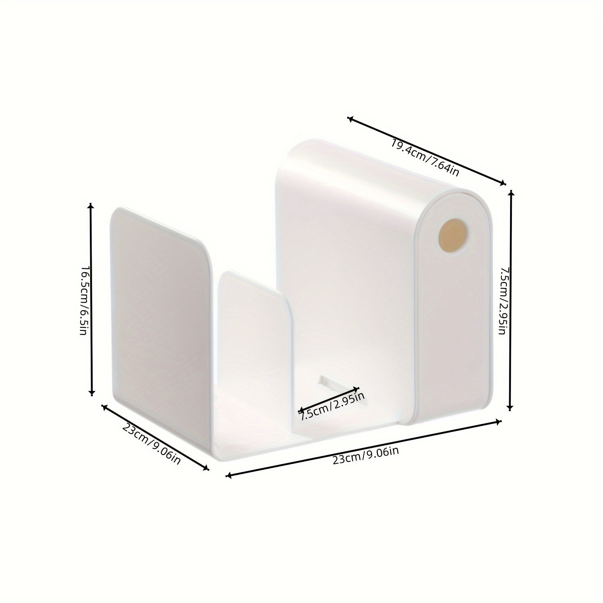 Desktop Storage Box Office Folder Sorting Box Large Capacity Book Stand
