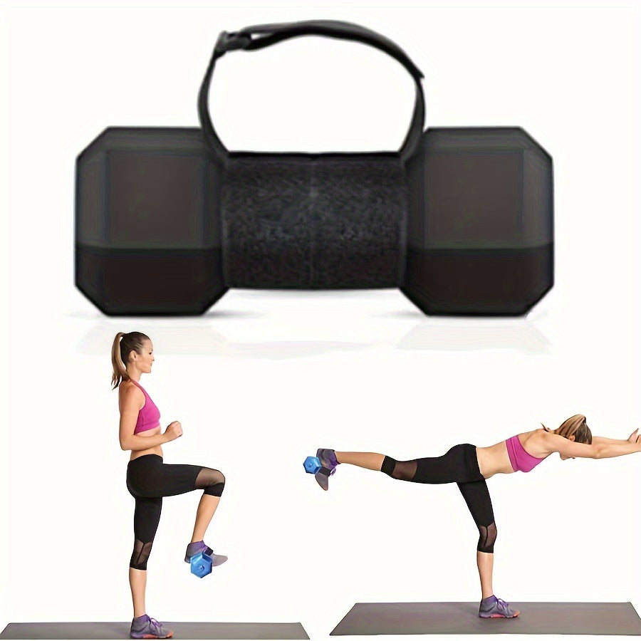Adjustable Dumbbell Lifting Straps for Leg Exercises
