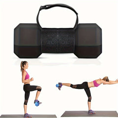 Adjustable Dumbbell Lifting Straps for Leg Exercises