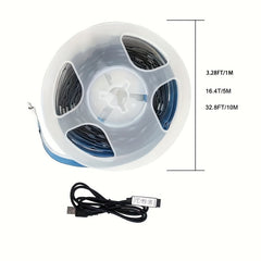 RGB LED Strip Light 5050 2835 Flexible with 3 Button Controls