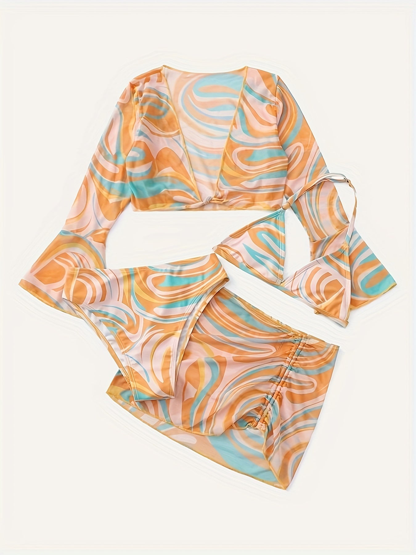 Girls Bikini Swimsuit Set Beach Summer Clothing