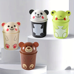 Mini Pet Desktop Trash Can For RV Office Meeting Table Hospital