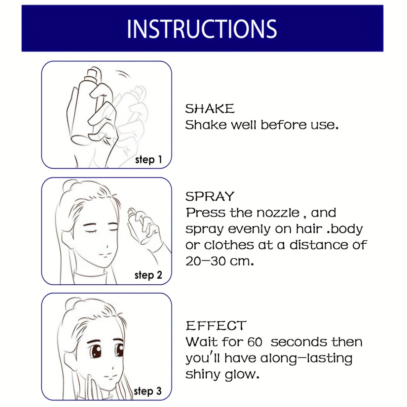 Brightening Glitter Spray for Clavicle Highlighting