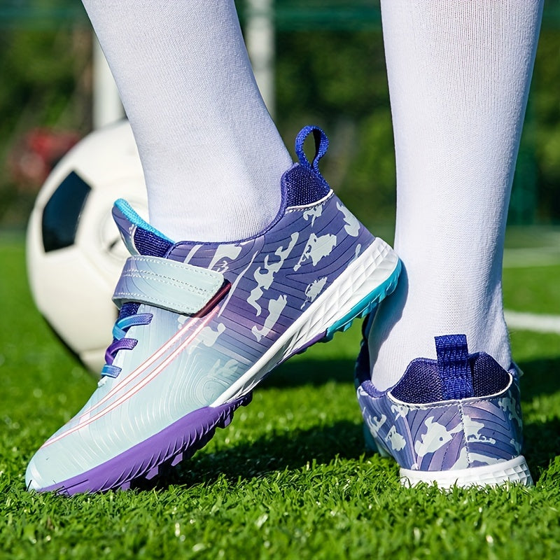 Boys Kids Teenager Turf Anti Slip Football Shoes