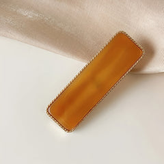 2pcs Retro Square Hair Clip Side Clip Bangs Clip Hair Accessories For Girls