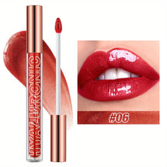 Hyaluronic Acid Lip Glaze Glitter Non-stick Cup Lip Gloss