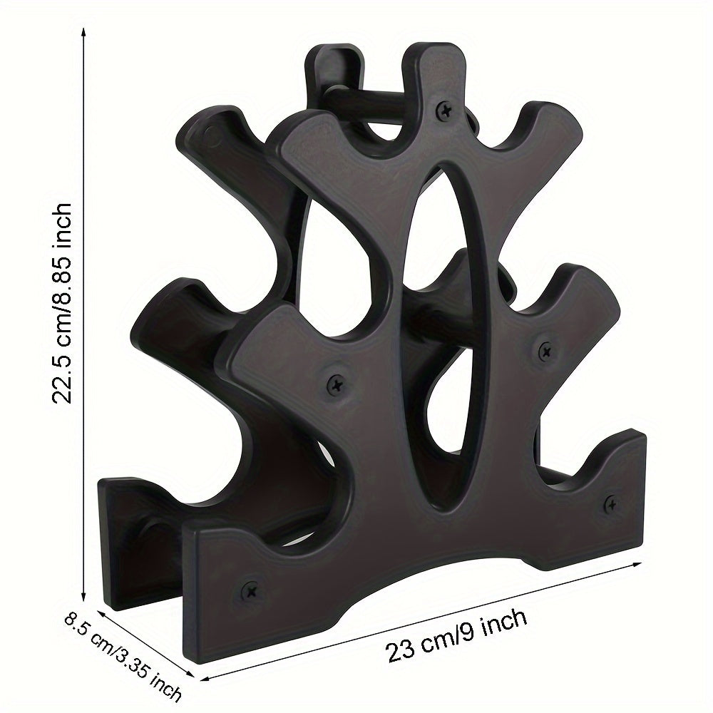 3 Tier Dumbbell Rack for Home & Gym Holds up to 88 KG Without Dumbbells