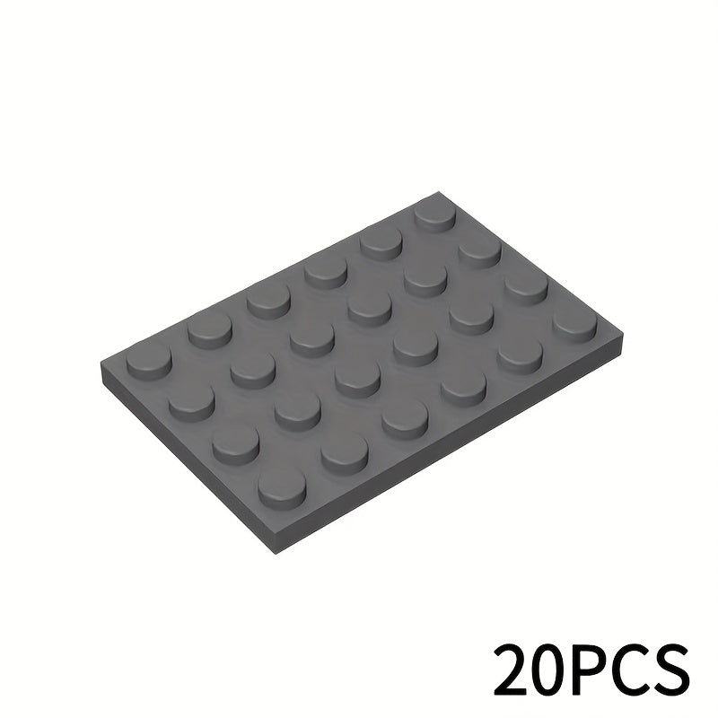 20pcs Mini Brick Building Blocks Compatible with MOC 3032 Durable ABS Material