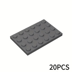 20pcs Mini Brick Building Blocks Compatible with MOC 3032 Durable ABS Material