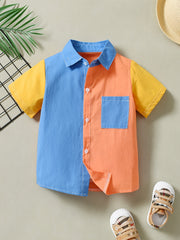 Boys Button Down Collar Shirts