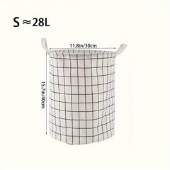 Dirty Clothes Basket For Cabin Storage Fabric Laundry Basket Large Capacity