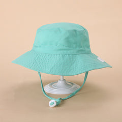 Toddler Baby Bucket Hat Adjustable Fisherman Hat Summer Wide Brim Beach