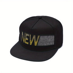 Street Dance Flat Brim Hat Baseball Cap For Couple