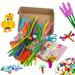 DIY Children's Toys Set Craft Art Decoration Twisted Stick