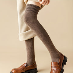 3 Pairs Winter Fleece Thickened Warm Stockings