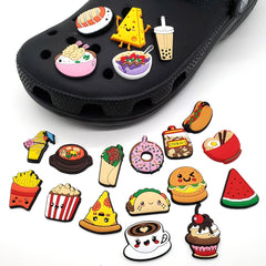 20pcs Cartoon Flower Shoe Buckle DIY Decoration For Clogs