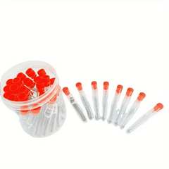 17pcs Hand Sewing Needle Set Big Eye Needle Bottle Leather Needle Embroidery