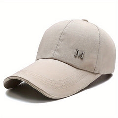Adjustable Iron Mark M' Baseball Cap Outdoor Fishing
