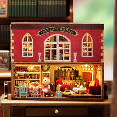 DIY Dollhouse Mini Kit Room Furniture Toy Model Birthday Gift