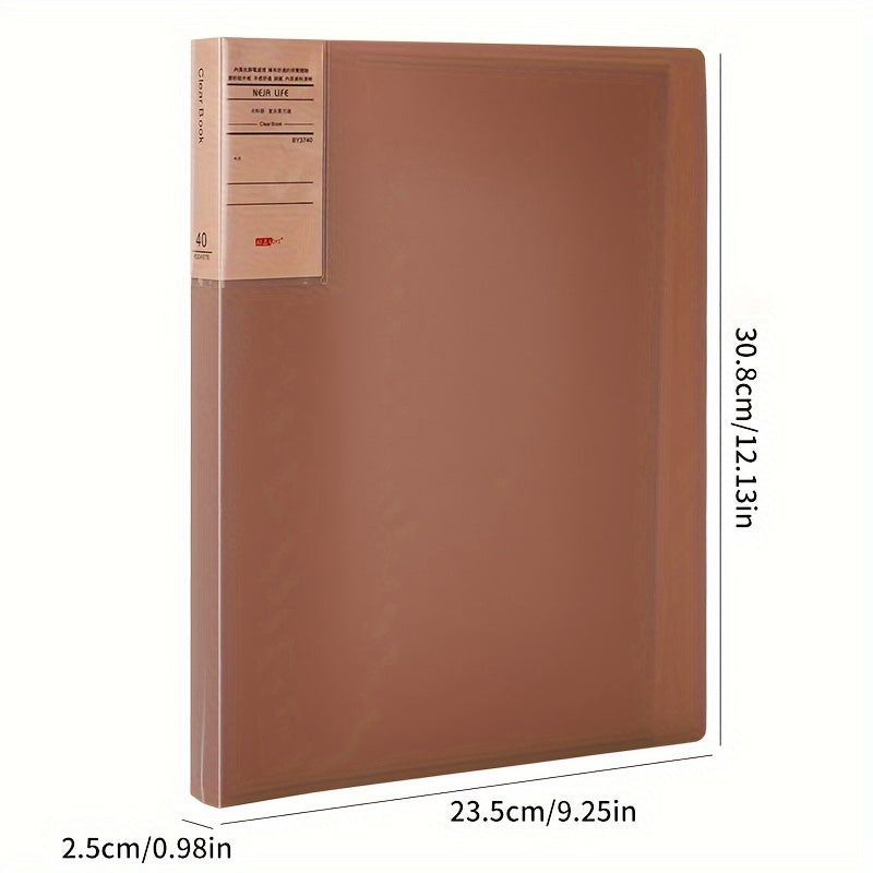 10 Copies Album Collection Vintage Brown Binder