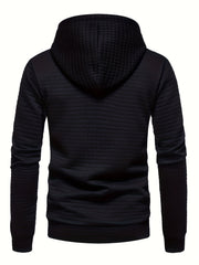 Men's Casual Graphic Hoodie Pullover with Kangaroo Pocket