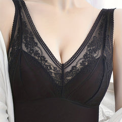Lace Wireless Bra Wide Straps