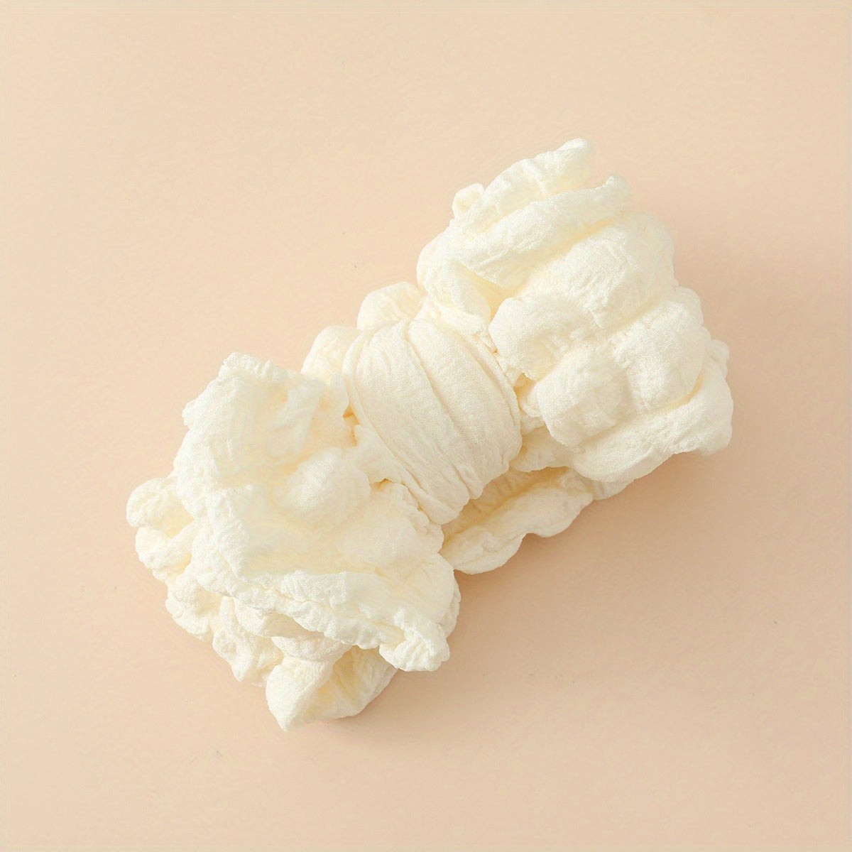 Bubble Bow Soft Elastic Headband for Baby Girls