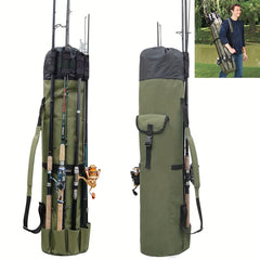 Fishing Rod Case Fishing Pole Carrier Case Fishing Rod & Reel Organizer Bag