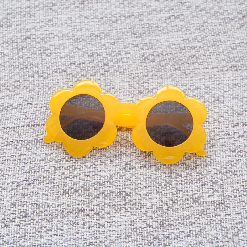 Flower Shaped Frame Sunglasses for Kids Party