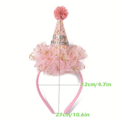 Kids Birthday Hair Hoops Party Accessories