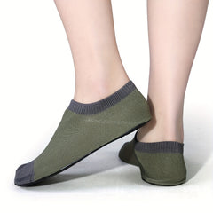 Men's Breathable Barefoot Water Shoes, Quick Dry Non Slip Aqua Socks
