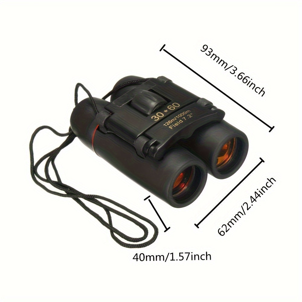 Compact HD Waterproof Binoculars for Bird Watching Travel Concerts